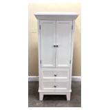 White Jewelry Armoire