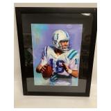 PEYTON MANNING INDIANAPOLIS COLTS PRINT BY HAIYAN