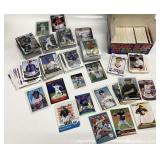 BASEBALL CARD COLLECTION 1990 FLEER, TOPS CHROME
