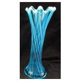 ANTIQUE NORTHWOOD GLASS OPALESCENT SWIRL DIAMOND