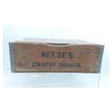 RARE NEESES COUNTRY SAUSAGE CRATE
