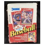 FACTORY SEALED 1990 DONRUSS BASEBALL CARDS &