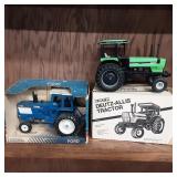 2) 16th scale die cast Tractors. ERTL, SCALE