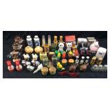 SALT & PEPPER SHAKER COLLECTION, VTG. PANDA SET,