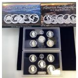 2015,16 Silver Quarter set