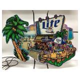 Miller Lite 3D patio/beach party multi-level