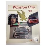 Autographed Winston Cup 1991 Nascar Book