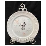 DISNEY PARKS GOURMET MICKEY MOUSE ICON PLATE