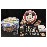 ASSORTED DISNEY MICKEY MOUSE COLLECTIBLES,