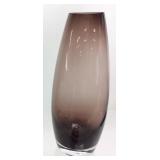 PURPLE SCANDINAVIAN ART GLASS VASE, TAMARA