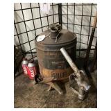Gulfpride 5 Gallon Motor Oil Can Gulf With