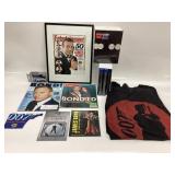 James Bond memorabilia featuring xlt T-shirt ,