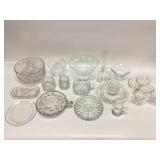 20 Piece Mixed Crystal Dining Set