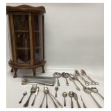 Wooden Salesman Sample Display Cabinet with