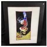 DISNEY SCROOGE MCDUCK FRAMED PRINT