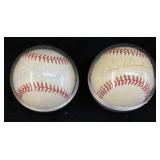 (2) MLB AUTOGRAPHED PAUL BLAIR & BOBBY RICHARDSON