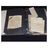 1820s-1900s CORESPONDENTS FROM THE BODENHAMER