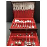 65pc STERLING LUNT MODERN VICTORIAN SET