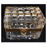 VTG. BACCARAT CRYSTAL FRENCH HAND CUT GLASS ORMULU