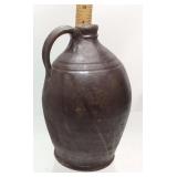 PRIMITIVE/ANTIQUE SALT GLAZED STONEWARE BROWN