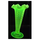 VTG. FENTON OPALESCENT URANIUM VASELINE GLASS