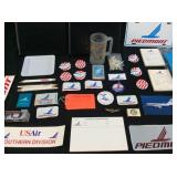ASSORTED VTG. PIEDMONT AIRLINES MEMORABILIA,