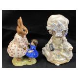 (2) ROYAL ALBERT BEATRIX POTTER FIGURINES, LADY