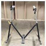 2) Workforce portable roller work stands