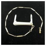 Antique J & C.n. Co. 14kt Gold Inlay/plate