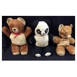 (3) VTG. TEDDY BEARS