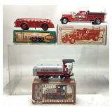 3) Mint ERTL die cast coin banks