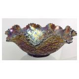 VINTAGE IMPERIAL GLASS CENTERPIECE BOWL, C