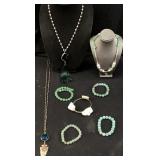 ASSORTED AUTHENTIC GEMSTONE JEWELRY