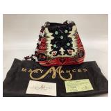 Mary Frances evening bag with certificate