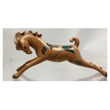 HAND DECORATED CERAMIC HORSE, MADE IN MEXICO