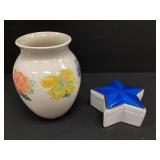 Tiffany & Co. Tiffany Blossom Porcelain Vase and