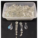 TUB OF ASSORTED CRYSTAL PRISMS