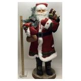 ANIMATED & MUSICAL SANTA CLAUS CHRISTMAS FIGURE