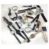 ASSORTED WRISTWATCHES, TIMEX, POLAROID, SPEIDEL