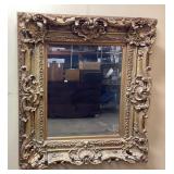 CONTEMPORARY ORNATE BAROQUE STYLE WALL MIRROR