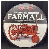MCCORMICK-DEERING FARMALL 35in DIE CUT SIGN,