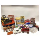 Vtg Toys and tins