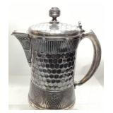 ANTIQUE VICTORIAN DERBY SILVER CO QUADRUPLE
