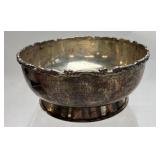 1964 STERLING SILVER BOWL, 399.161g TOTAL WEIGHT,
