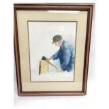 Watercolor painting by Timothy W. Shepherd  "ol