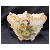 ANTIQUE S.F. & CO ROYAL DEVON DECORATIVE BOWL