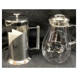 AMORA CARAFE & CAFE DU CHATEAU FRENCH PRESS