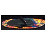 OBRIEN AIRAGEOUS KNEEBOARD, COLORFUL ABSTRACT A