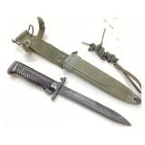 VTG. U.S. M5A1 BAYONET w SPEAR POINT FOR M1