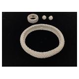 Sterling silver Tiffany & Co. Somerset mesh